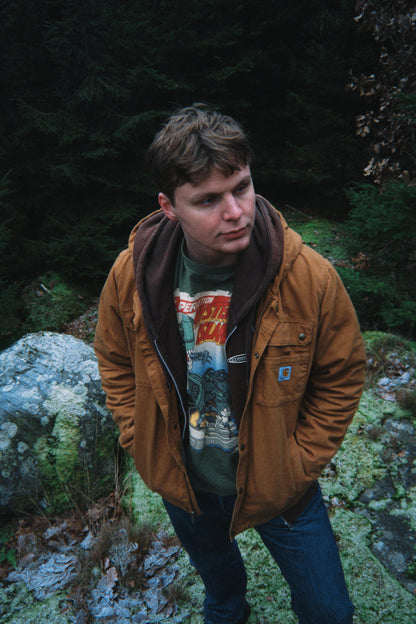 Operation Mystery Island Full Graphic Tee Explorer's Green