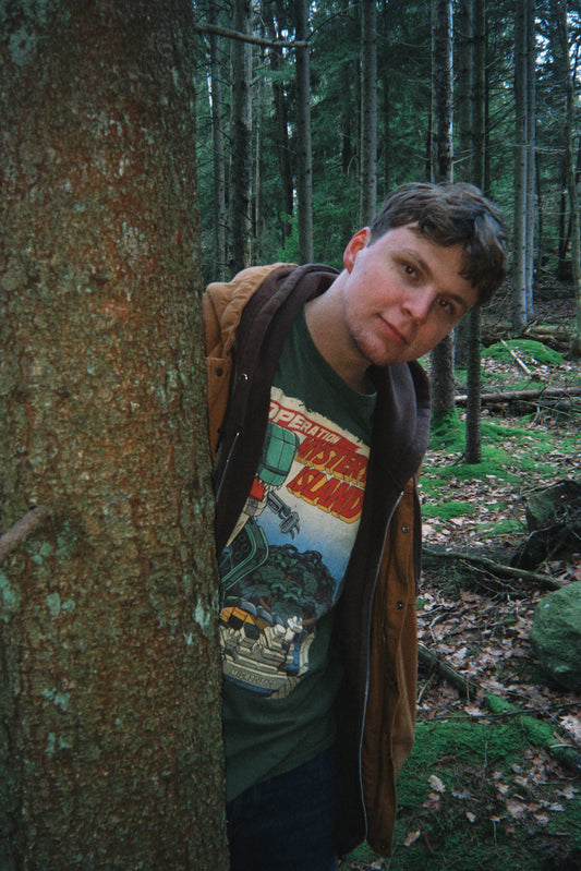 Operation Mystery Island Full Graphic Tee Explorer's Green